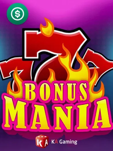 777 Bonus Mania by KA Gaming, pokie artwork
