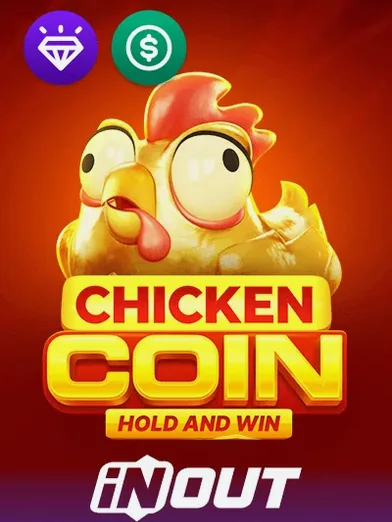 Chicken Coin by InOut, pokie artwork