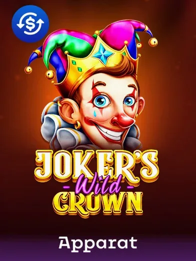 Jokers Wild Crown by Apparat Gaming, pokie artwork