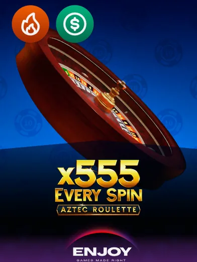 Aztec Roulette by Enjoy Gaming Live, table game artwork