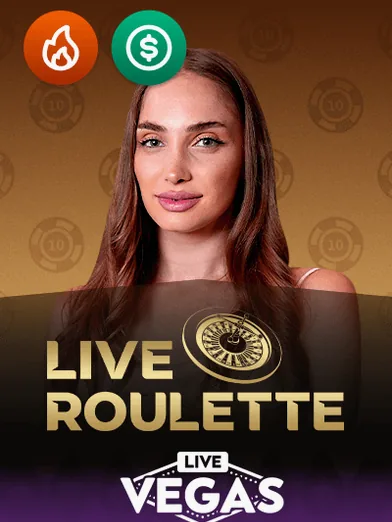 Live Roulette by Live Vegas, table game artwork