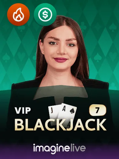 VIP Blackjack 7 by Imagine Live, table game artwork