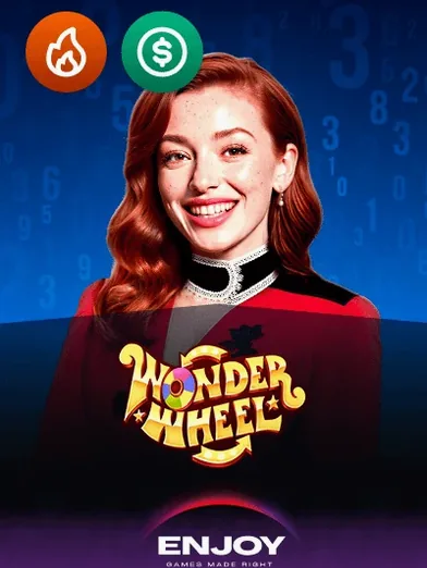 Wonder Wheel by Enjoy Gaming, table game artwork